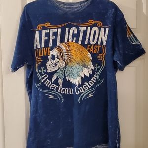 Affliction Reversable Graphic T